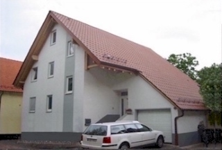 Neubau eines Zweifamilienhauses in Beindersheim